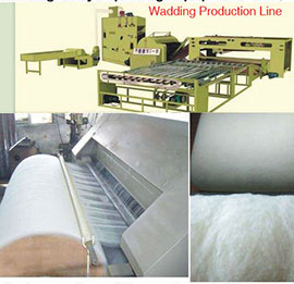 Wadding Production Line